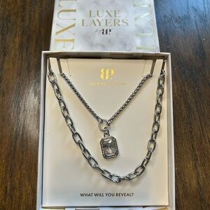 Luxe Layers Silver Necklace by BP